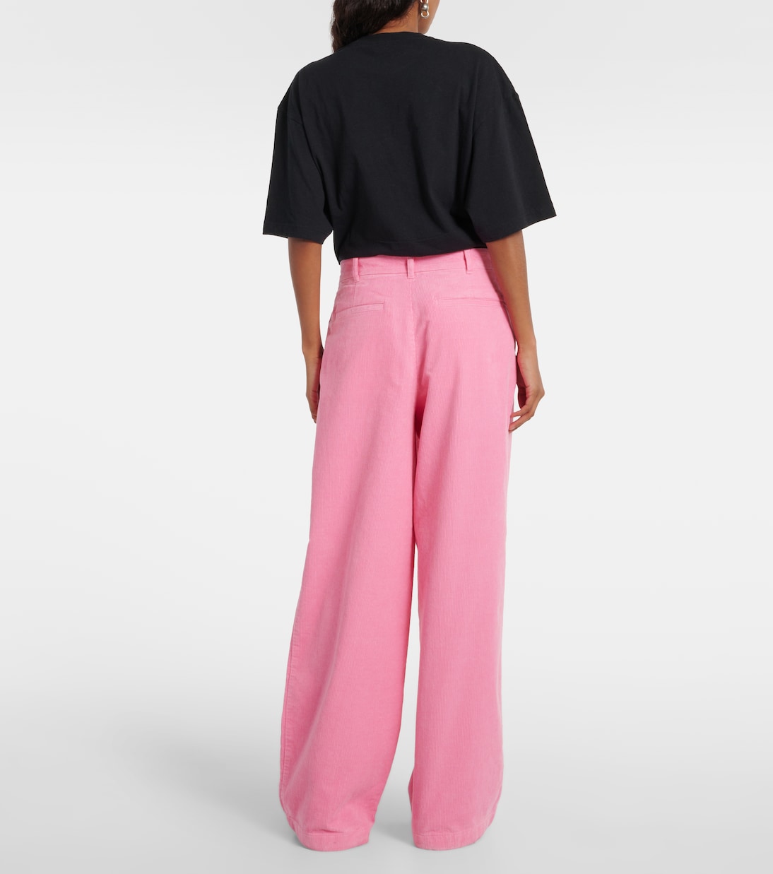 Weite Hose Face aus Baumwoll-Cord | Acne Studios