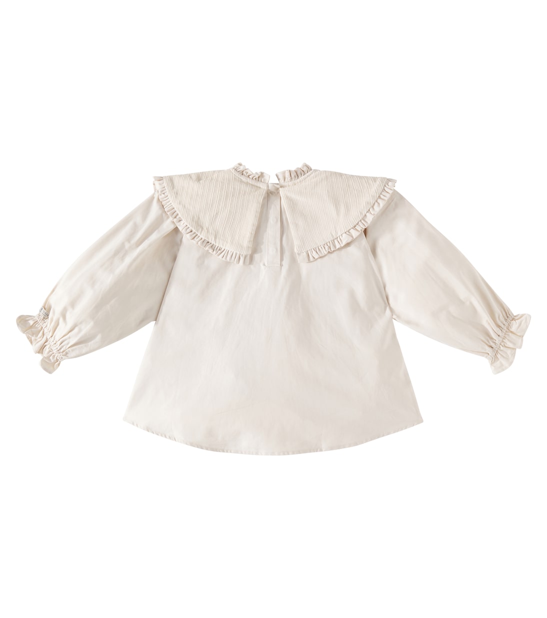 Mellys ruffled cotton-blend blouse | Donsje