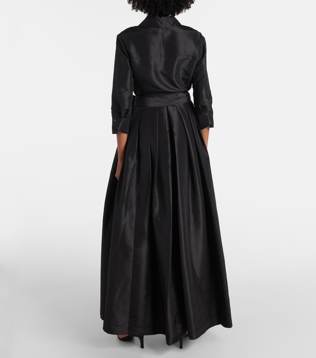 Julip belted taffeta gown | Simkhai