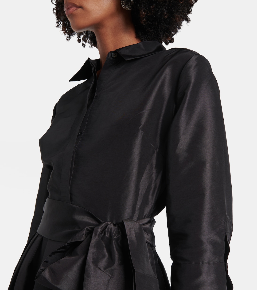 Julip belted taffeta gown | Simkhai
