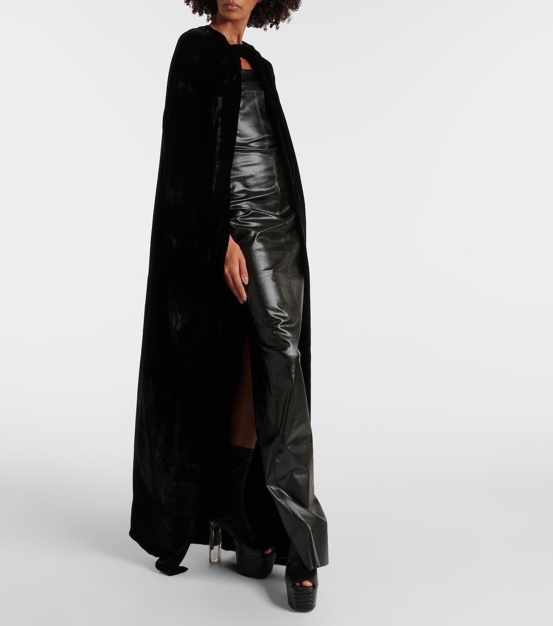 Mantella in velluto | Rick Owens