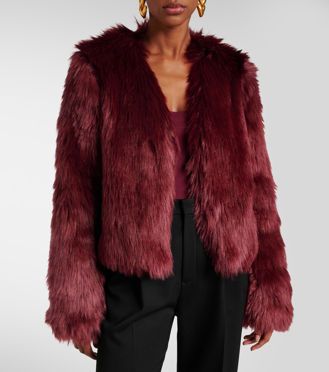 Chaqueta Manouchi de pelo sintético | Galvan