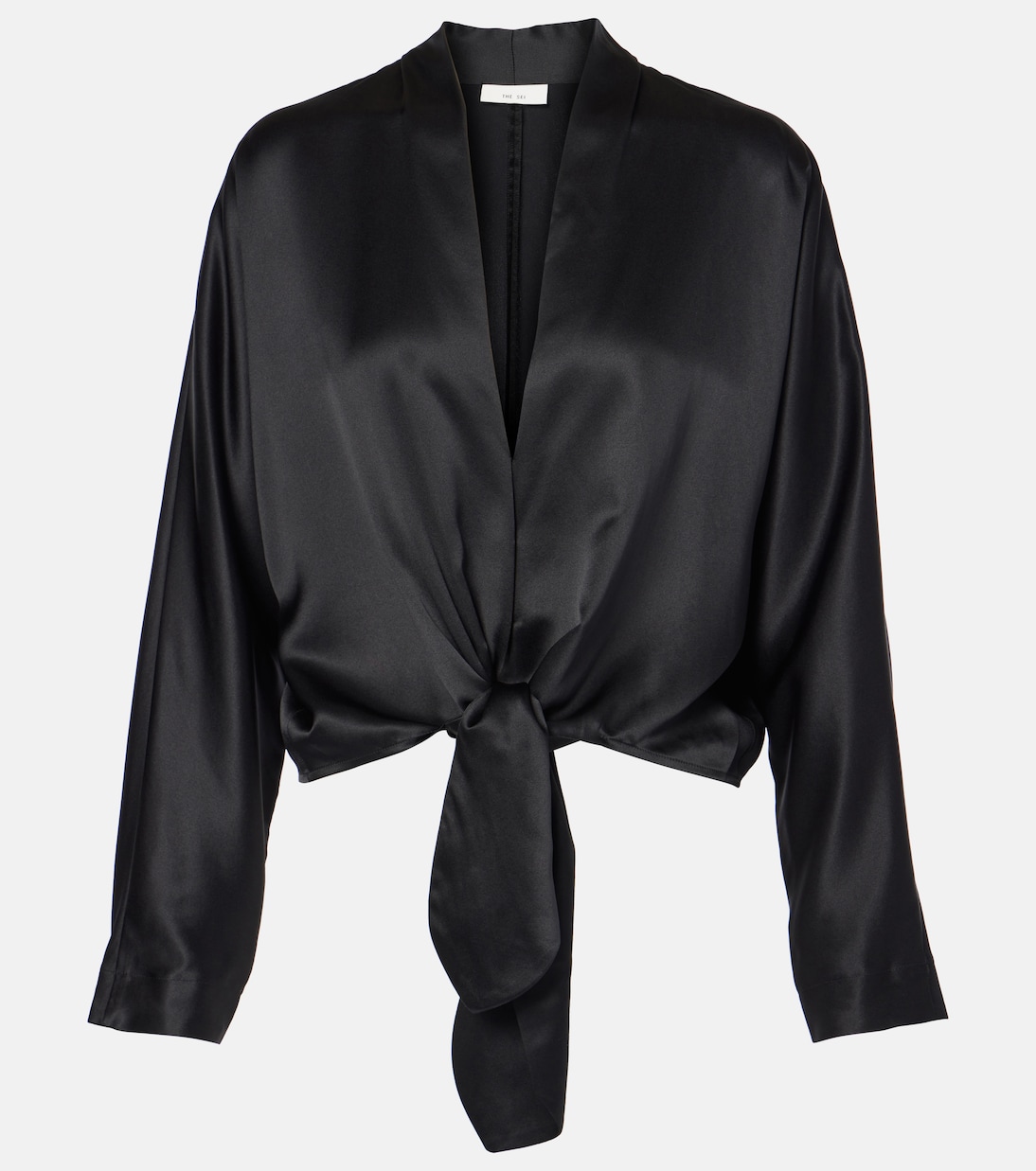 Blusa in seta con fiocco | The Sei
