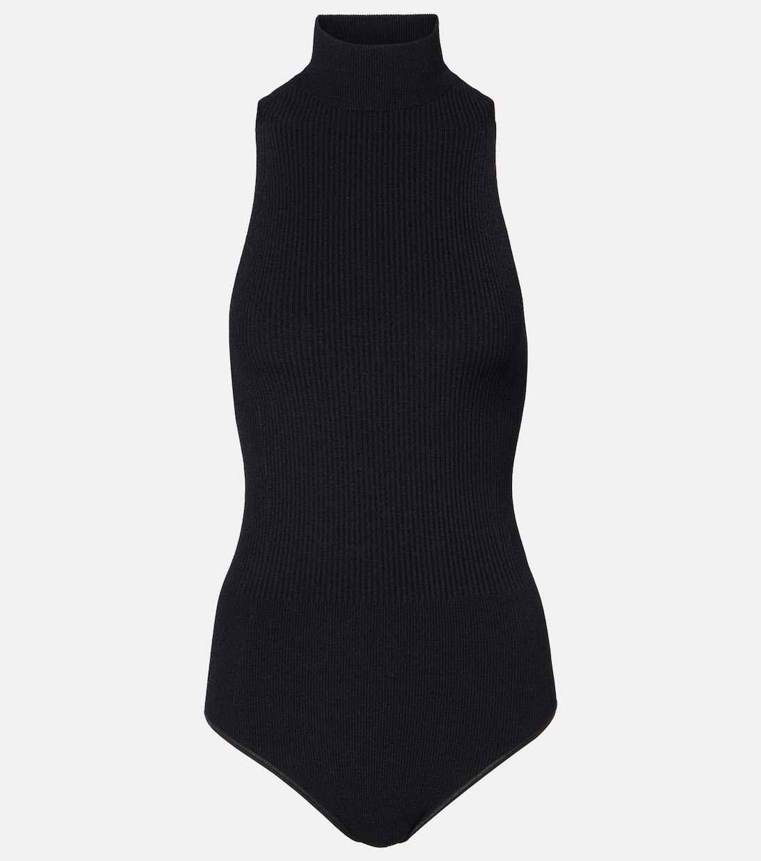 Halterneck jersey bodysuit | Alaïa