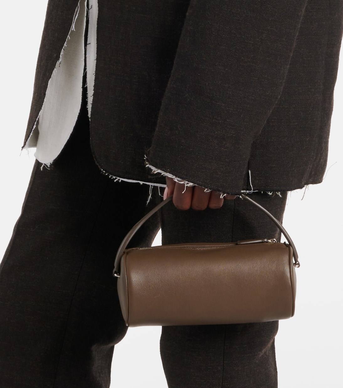 Borsa a spalla Round ‘90s in pelle | The Row