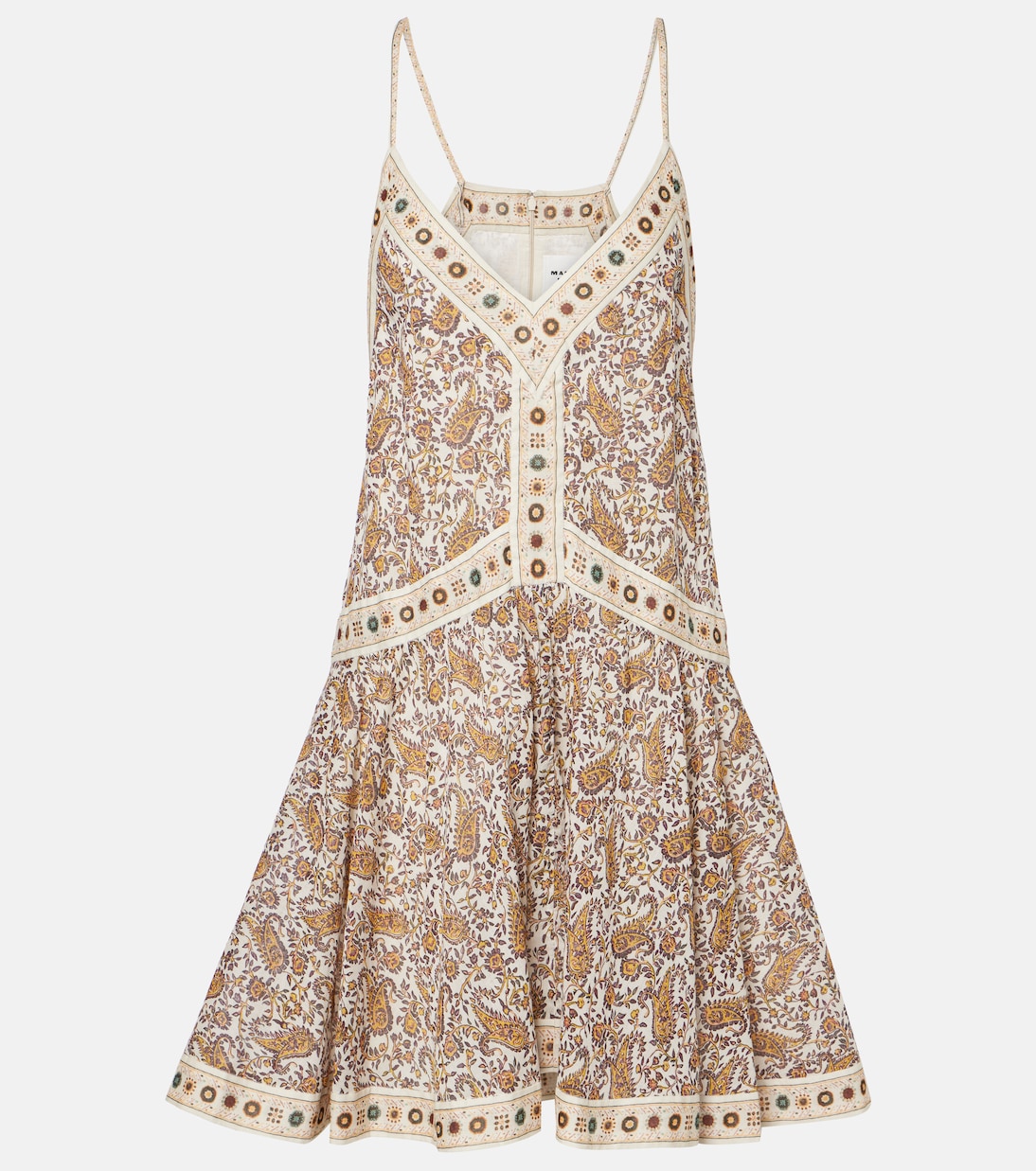 Abito corto Danielle in cotone con stampa | Marant Etoile