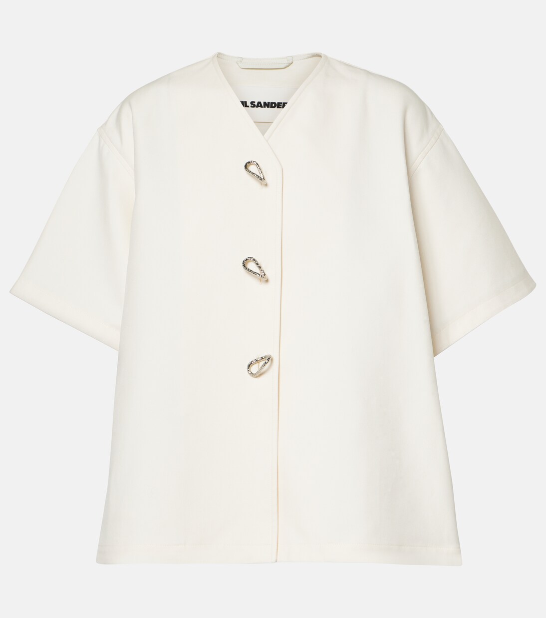 Giacca camicia in cotone | Jil Sander
