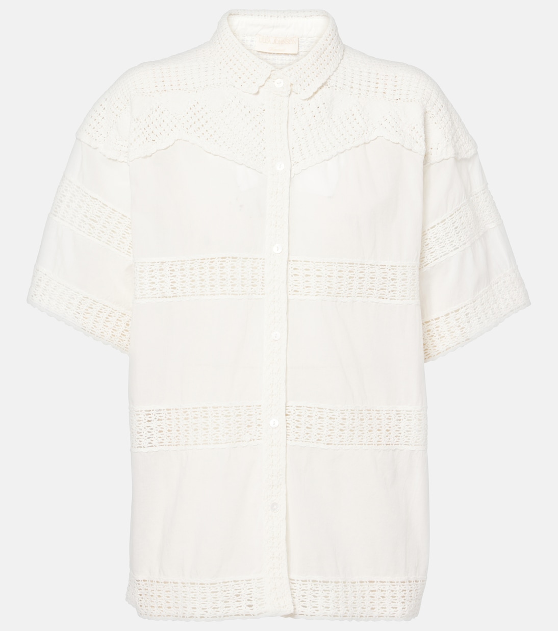 Camicia Amal in crochet di cotone | Ulla Johnson