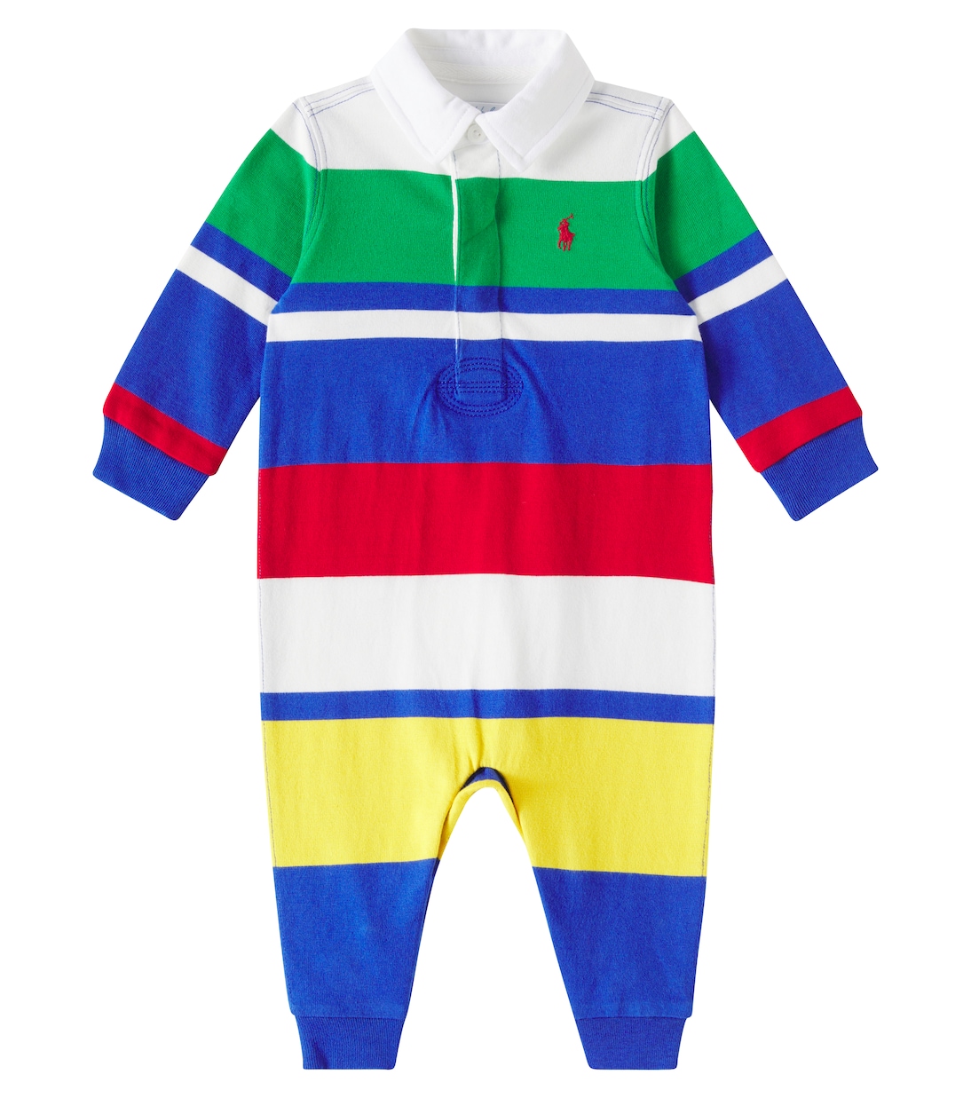 Baby striped cotton onesie | Polo Ralph Lauren Kids