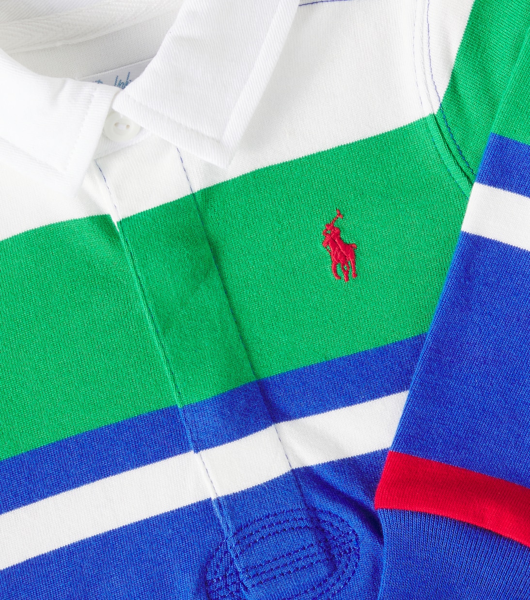 Baby striped cotton onesie | Polo Ralph Lauren Kids