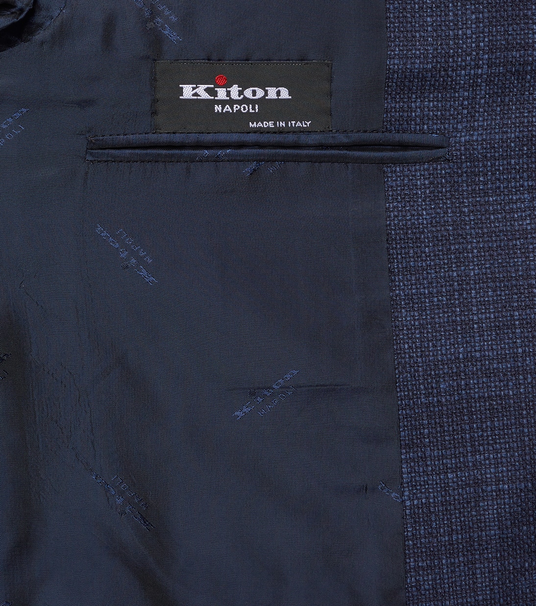 Blazer en mezcla de lana, seda y algodón | Kiton