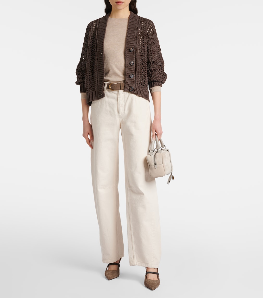 Cashmere and silk-blend sweater | Brunello Cucinelli