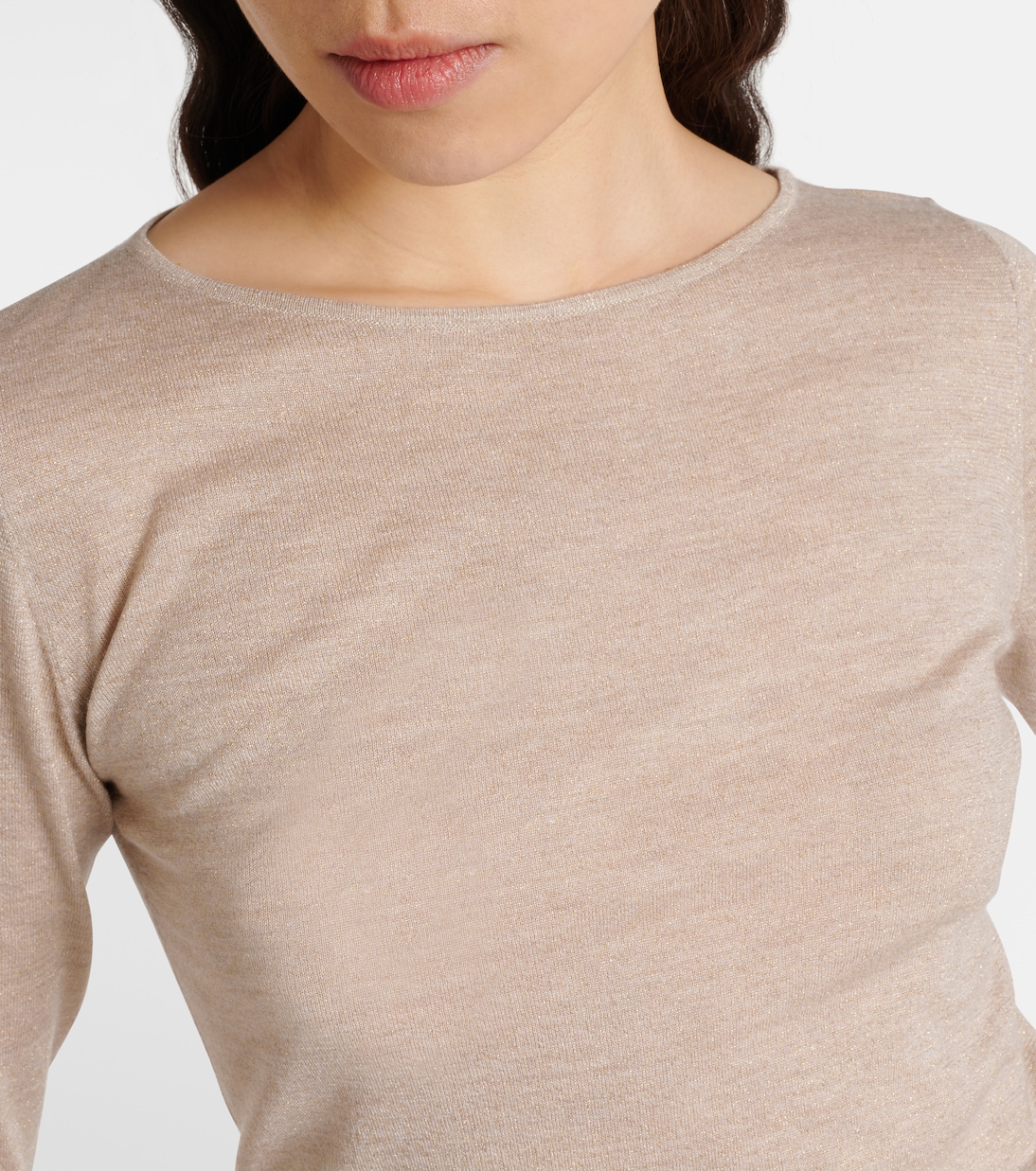 Cashmere and silk-blend sweater | Brunello Cucinelli