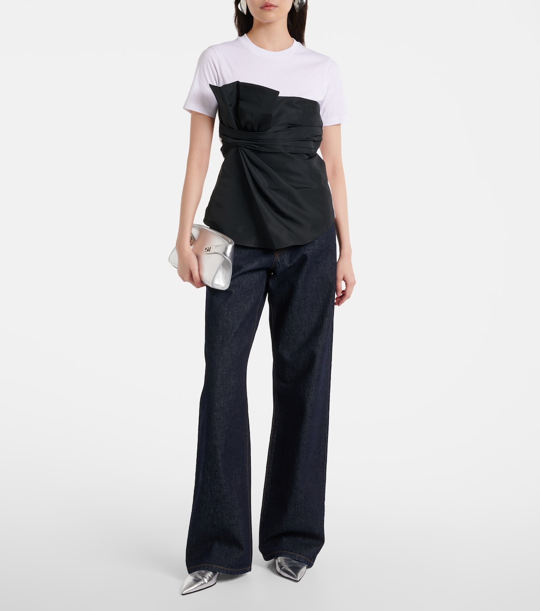 T-shirt in jersey di cotone | Nina Ricci