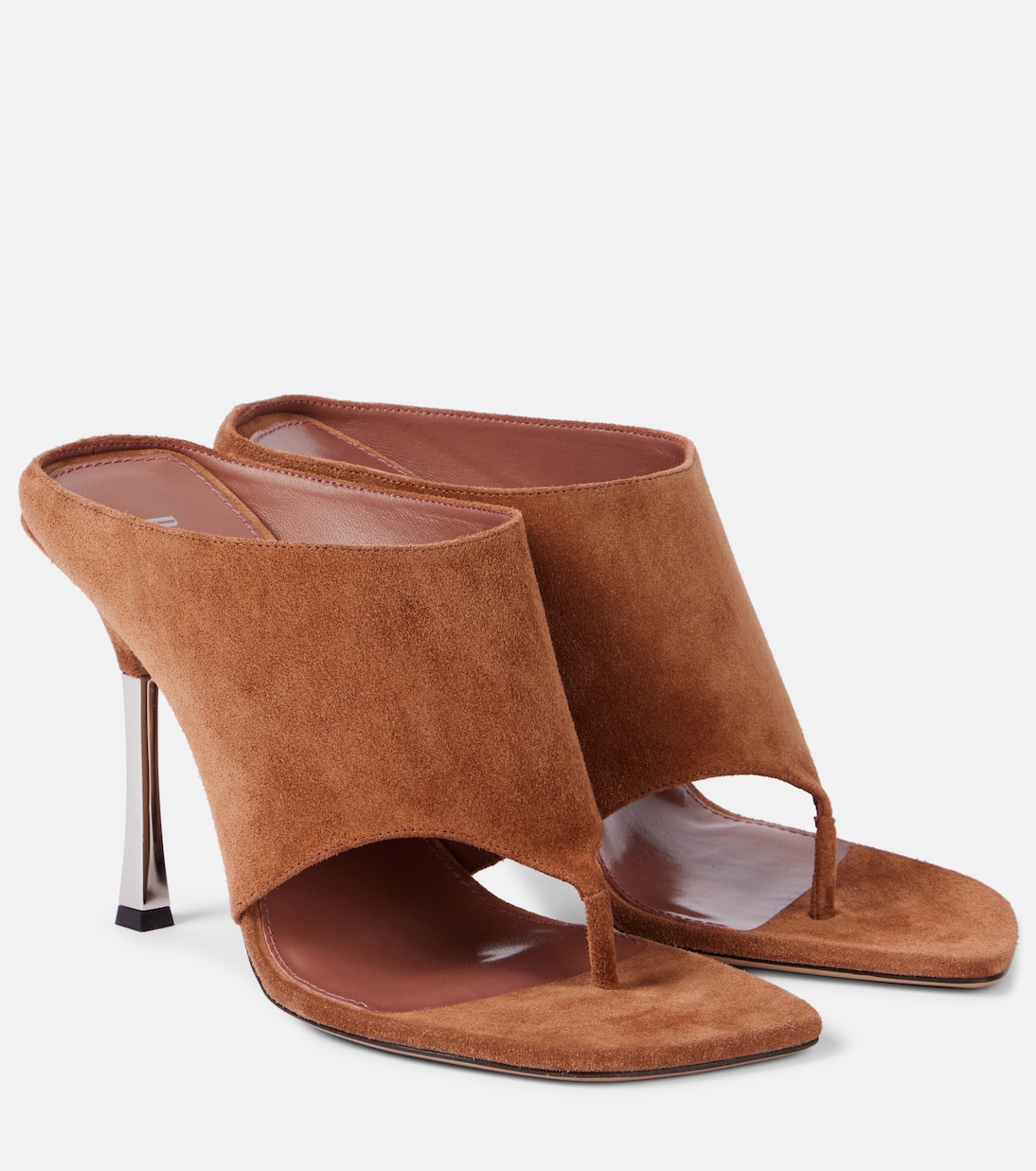 Lorena 100 suede thong sandals | Paris Texas