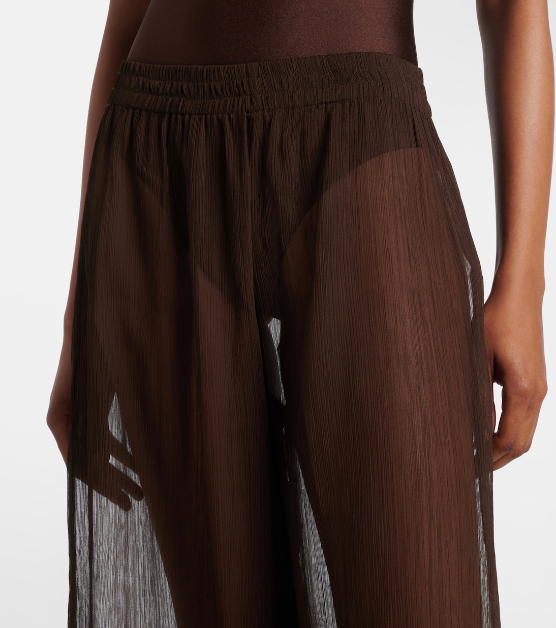 Pantaloni regular Mika a vita alta | Jade Swim