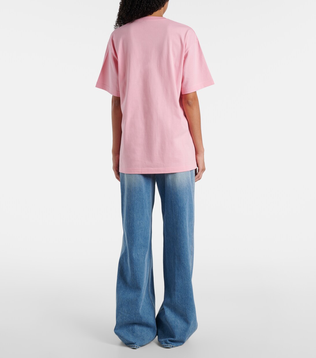 T-shirt in jersey di cotone con logo | Gucci