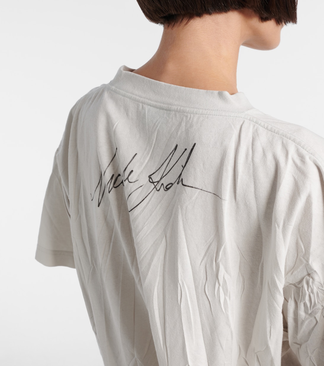 Camiseta Nicole de jersey estampada | Balenciaga