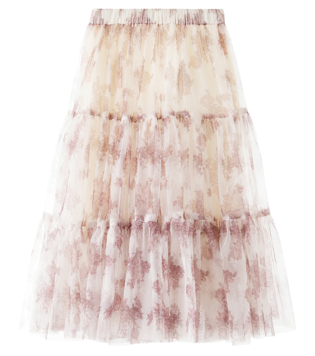 Mary Jane toile de jouy tulle skirt | C'era Una Volta