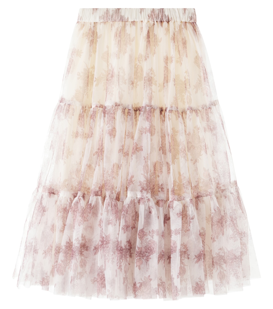 Mary Jane toile de jouy tulle skirt | C'era Una Volta