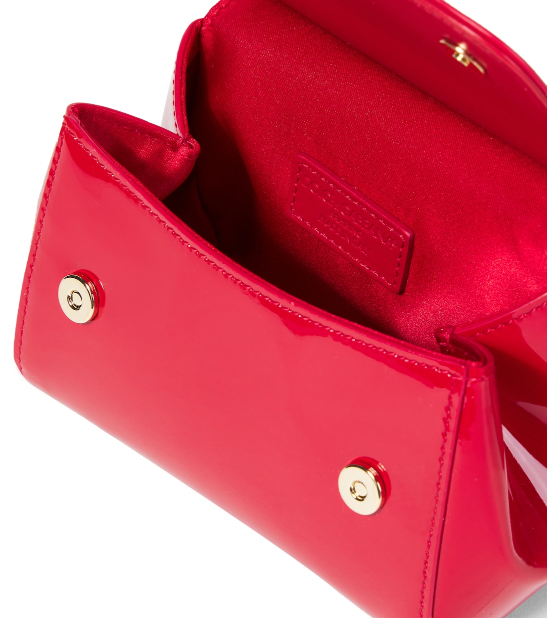 Sicily Mini patent leather tote bag | Dolce&Gabbana Kids