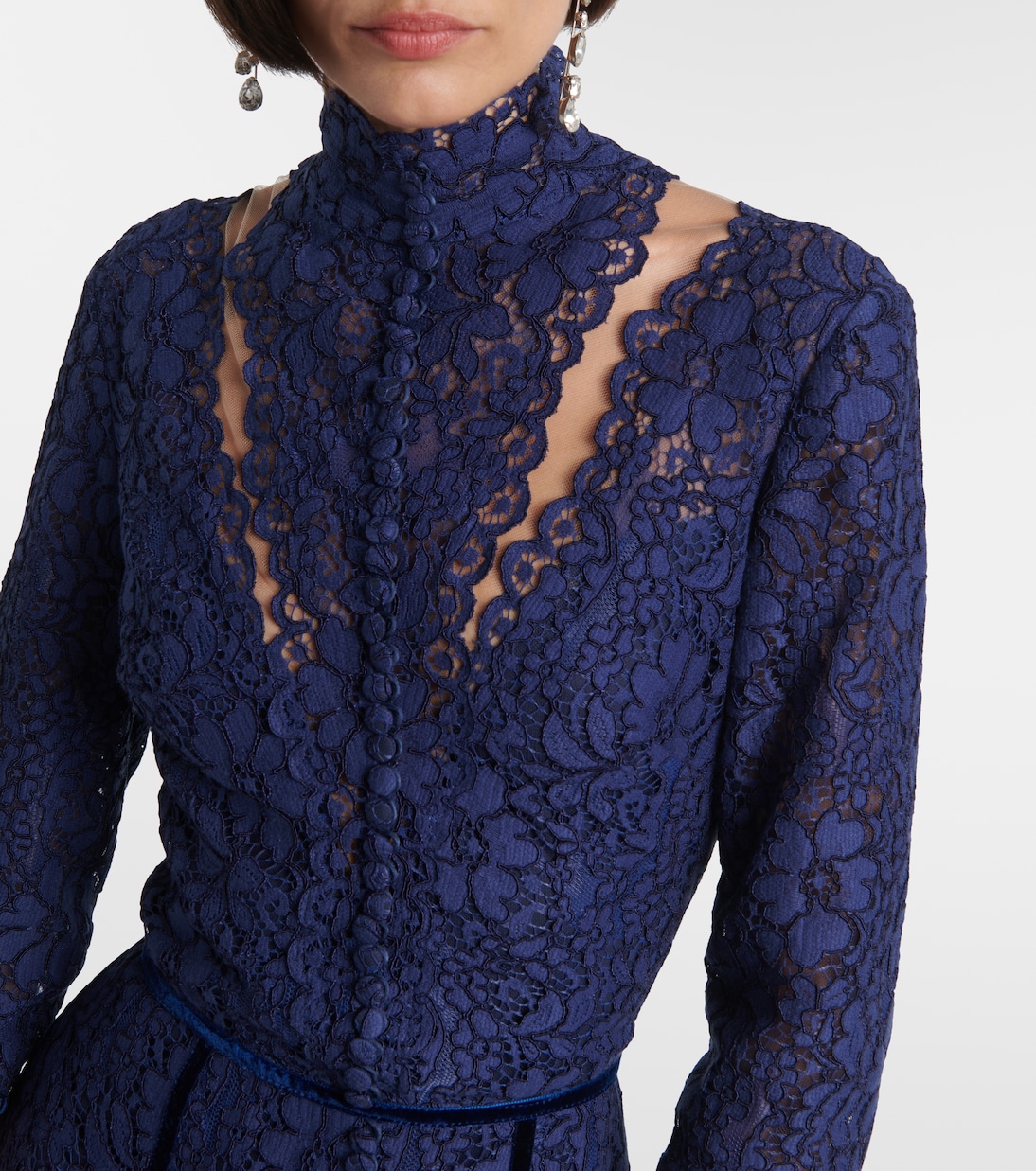 Lace gown | Costarellos