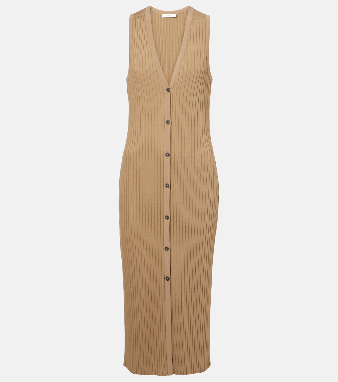 Ribbed-knit midi dress | Vince