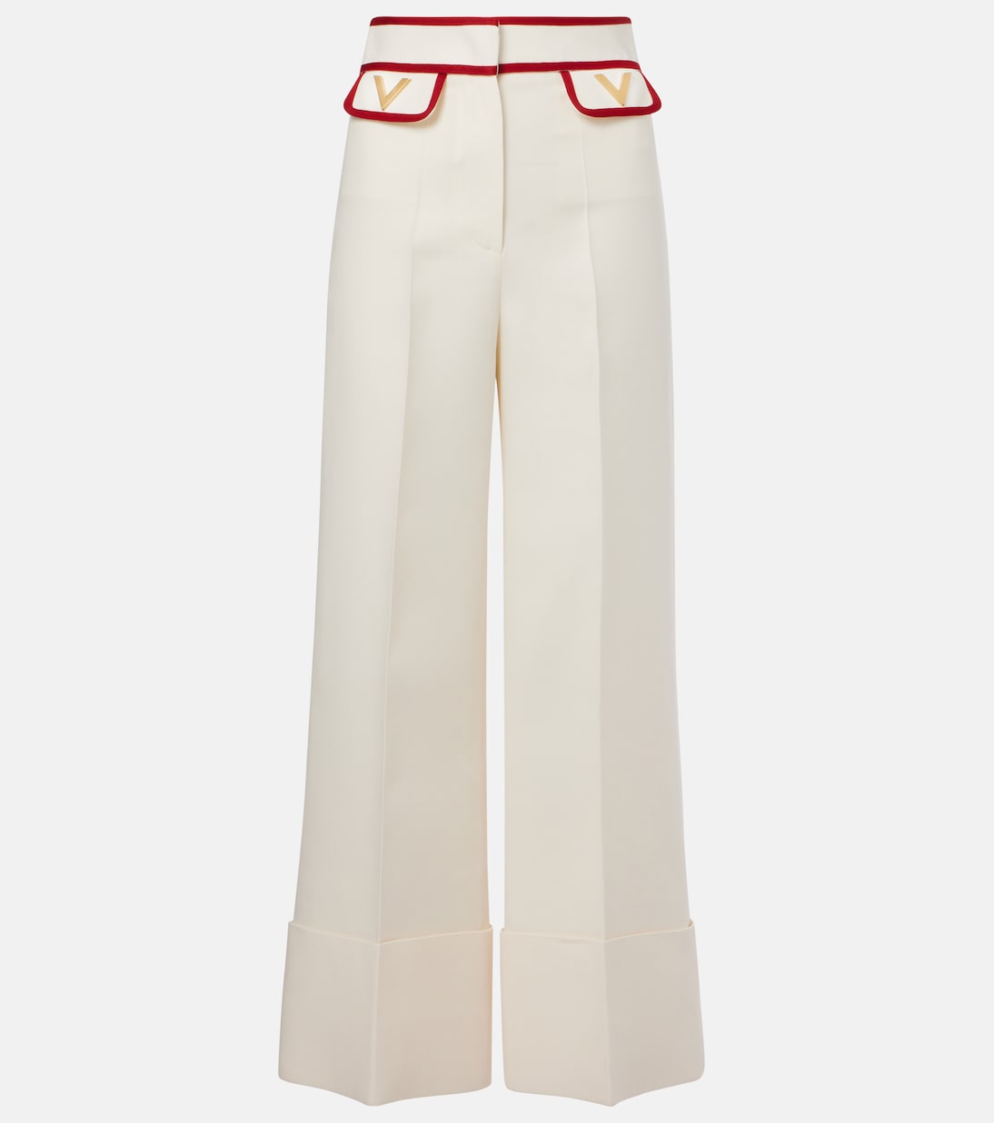 Crêpe Couture wide-leg pants | Valentino