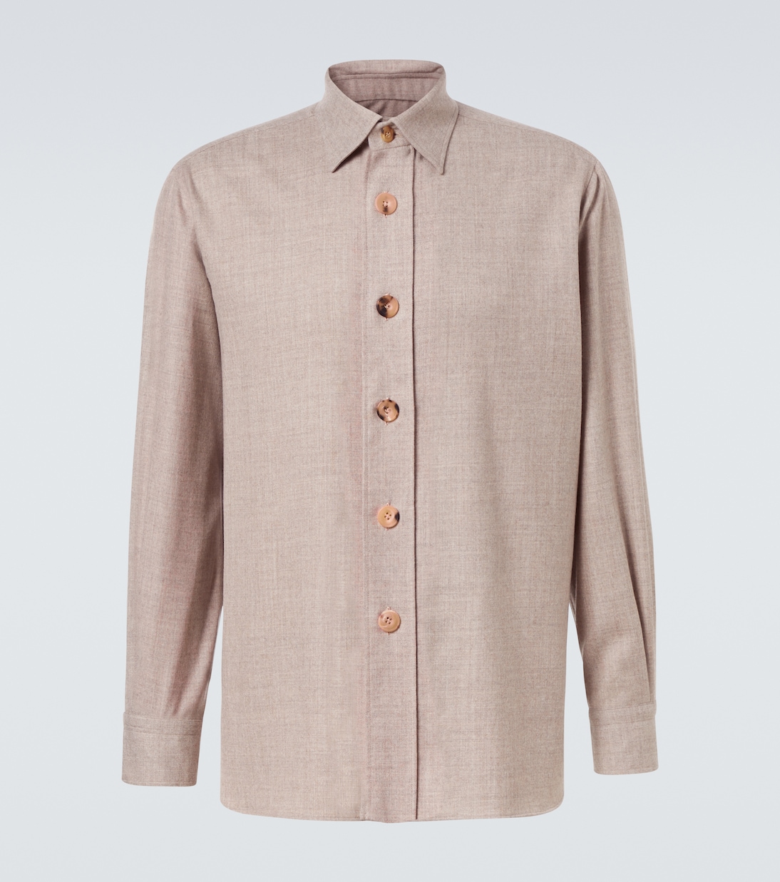 Virgin wool shirt | Rubinacci