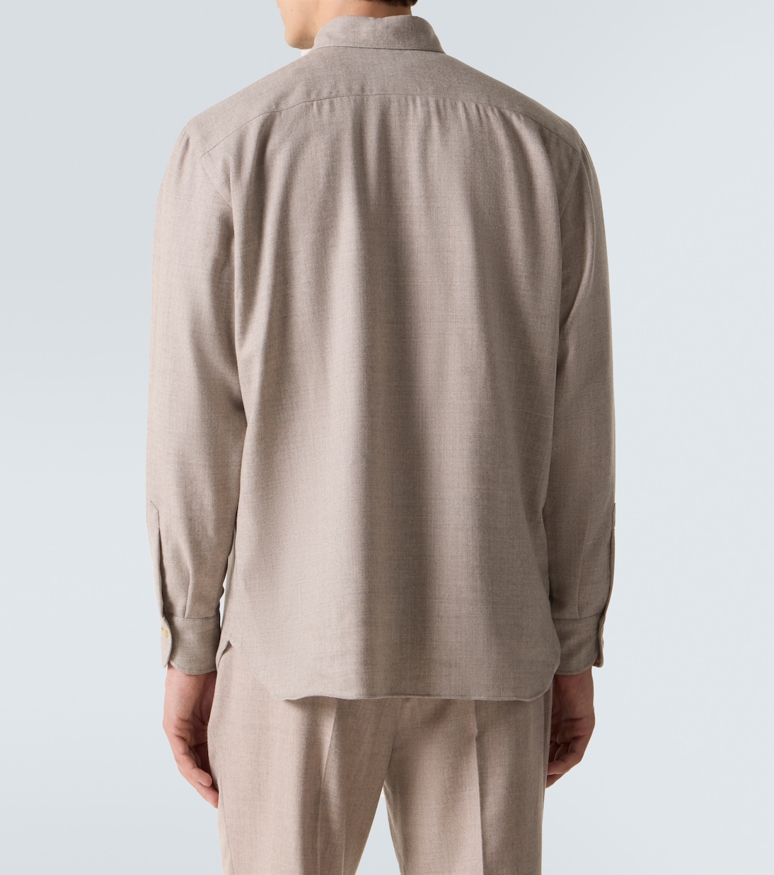 Virgin wool shirt | Rubinacci