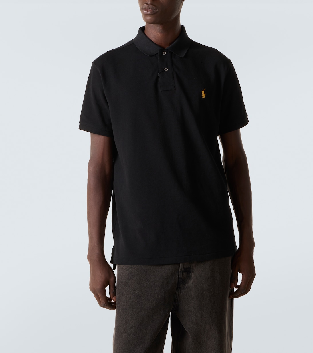 Cotton Piqué Polo Shirt | Polo Ralph Lauren