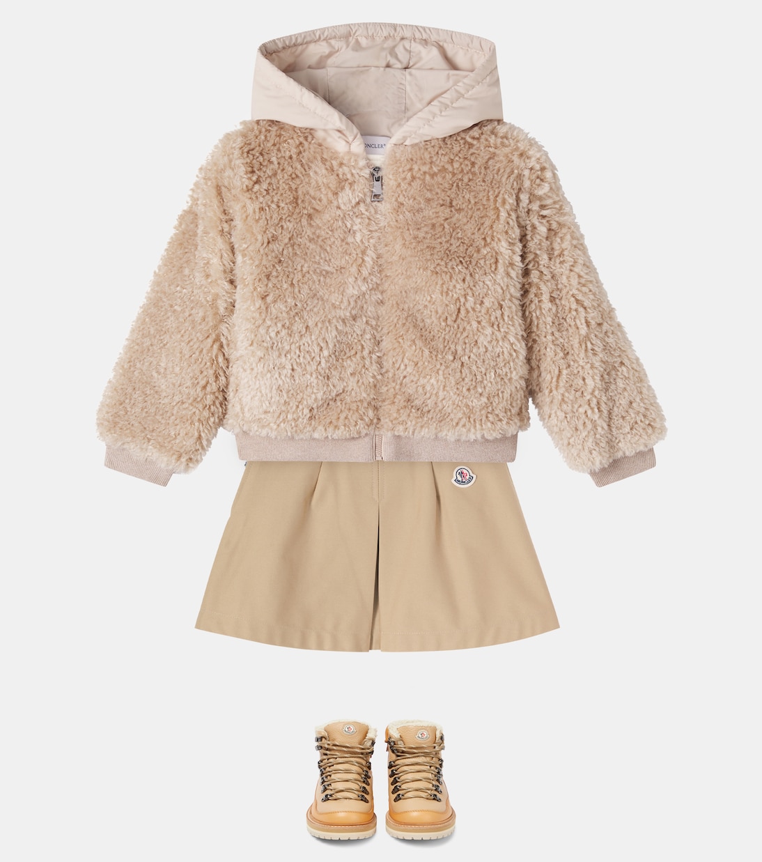 Jacke aus Faux Fur | Moncler Enfant