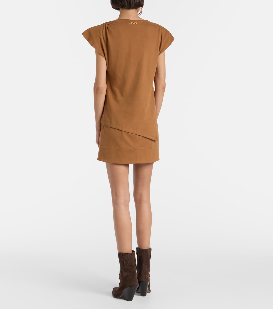 Sebani asymmetric cotton T-shirt | Isabel Marant