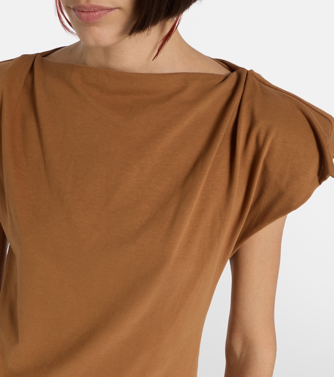 Sebani asymmetric cotton T-shirt | Isabel Marant