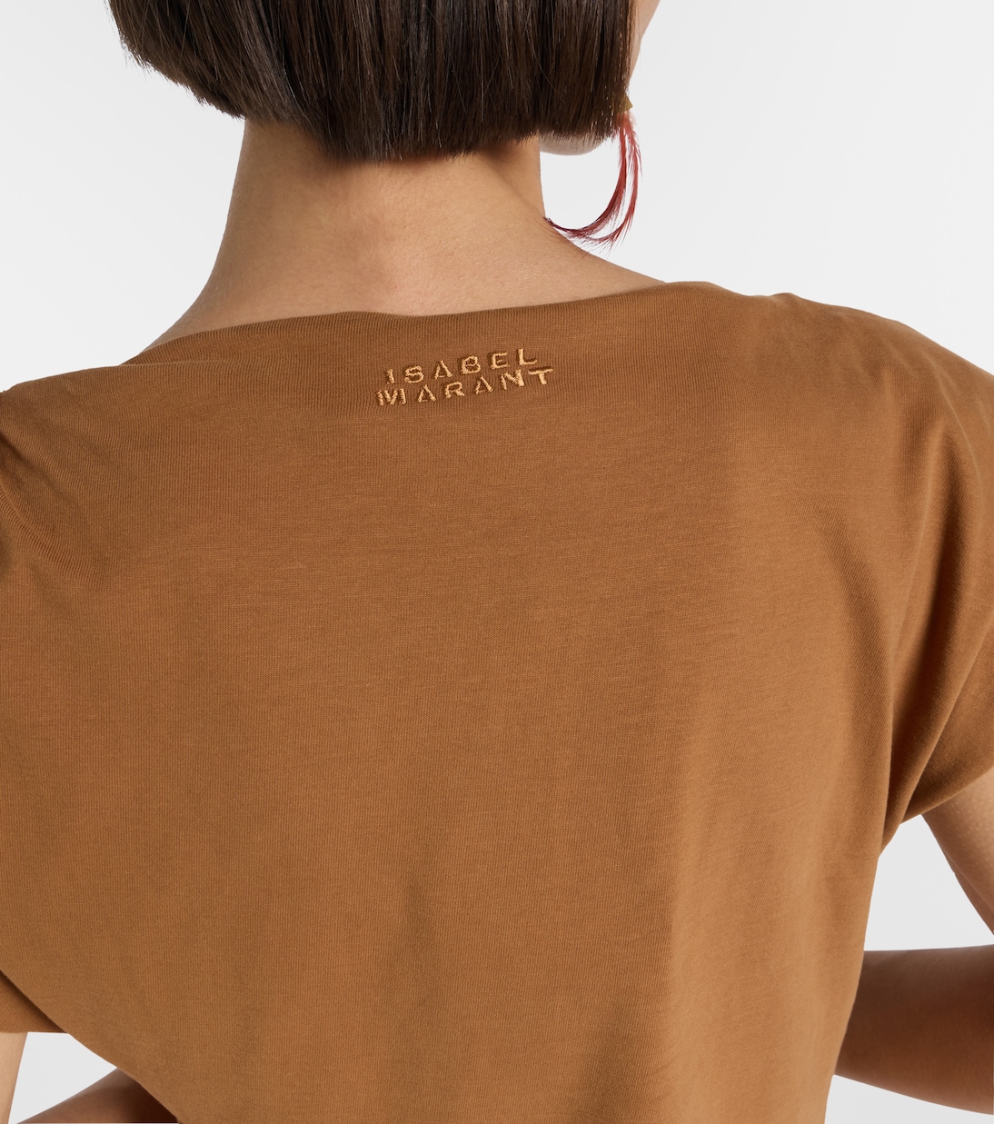 Sebani asymmetric cotton T-shirt | Isabel Marant
