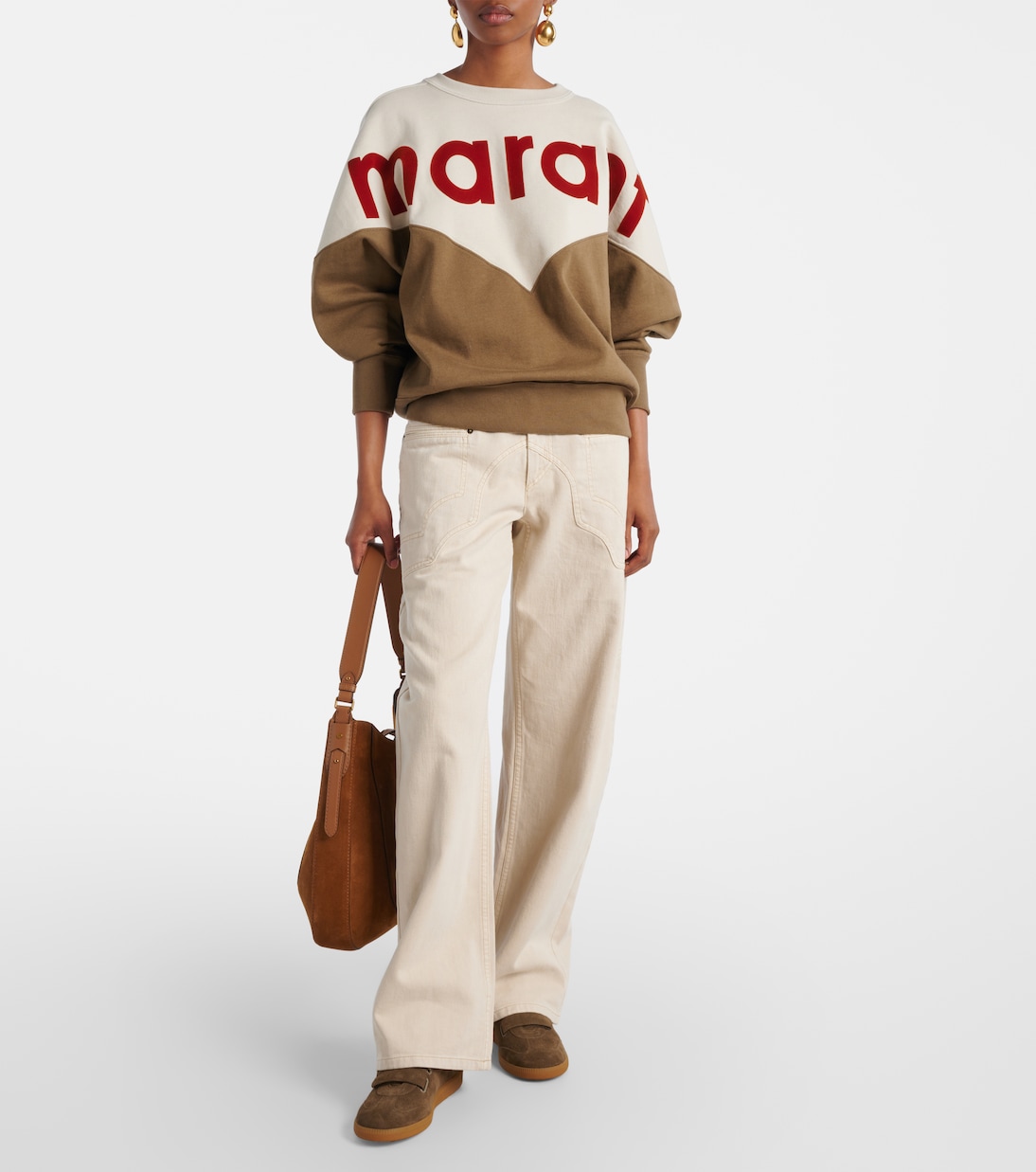 Felpa Houston in jersey di misto cotone | Marant Etoile