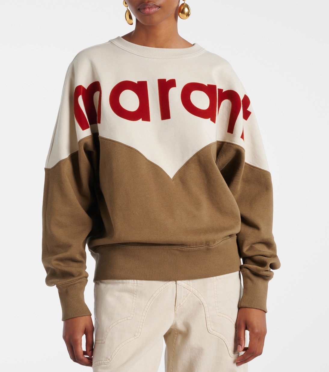 Felpa Houston in jersey di misto cotone | Marant Etoile