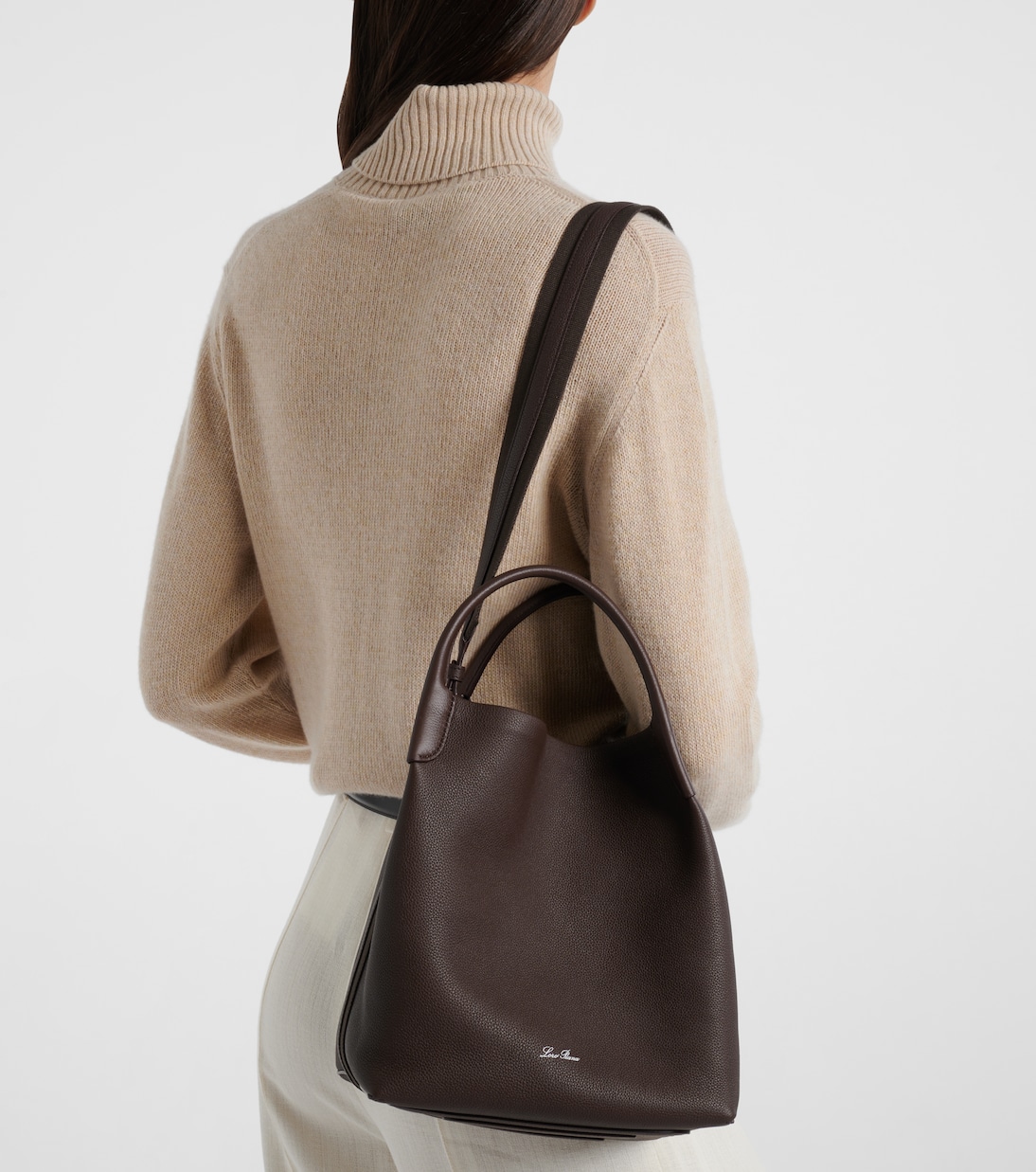 Secchiello Bale Large in pelle | Loro Piana