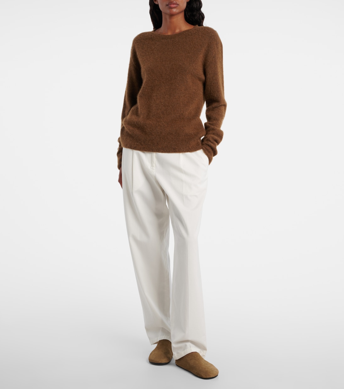 Lorynna cashmere and silk sweater | The Row