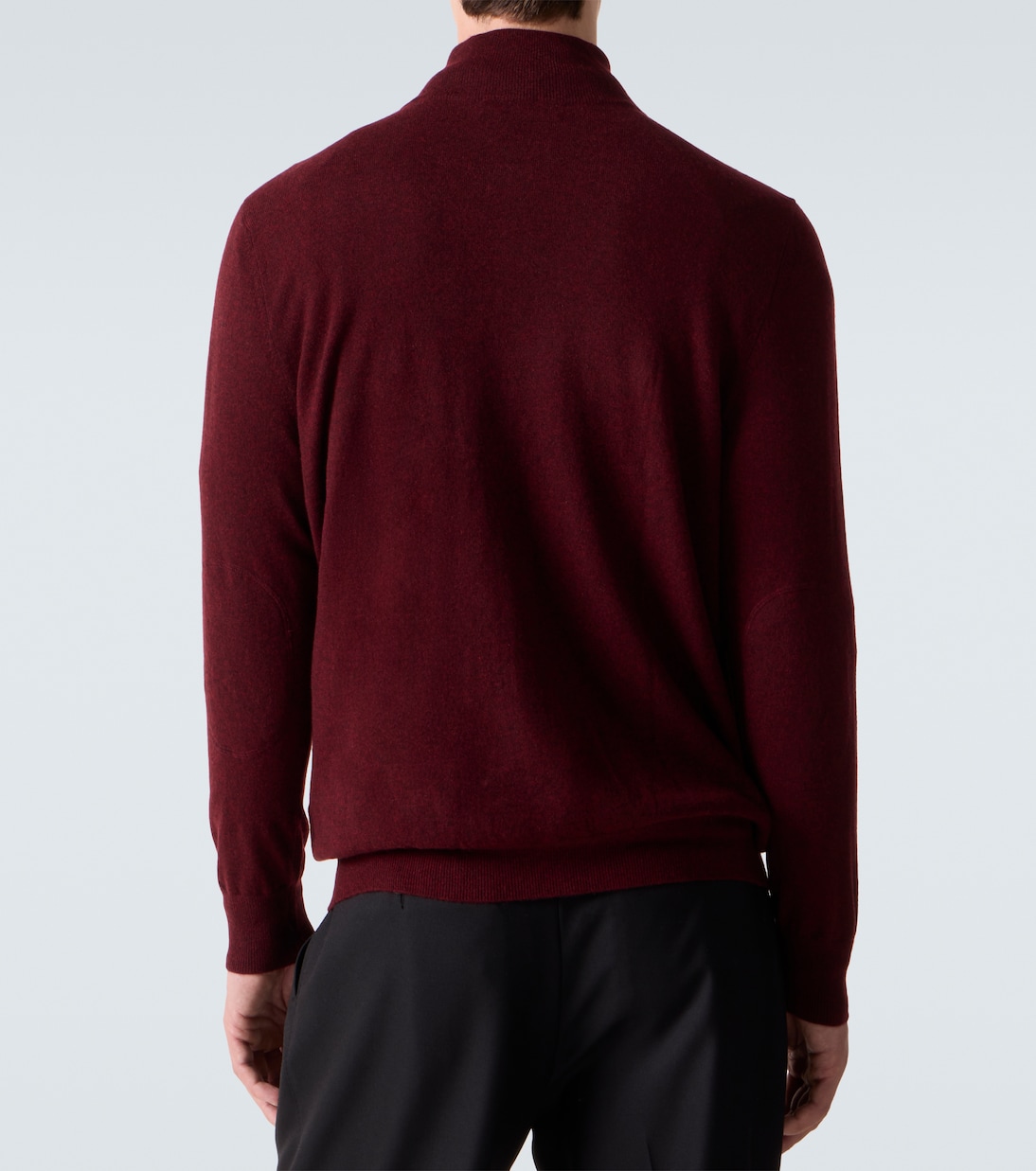 Mr Fenchurch cashmere half-zip sweater | Arch4