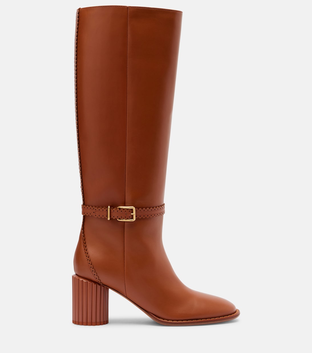 Eddie 70 leather knee-high boots | Zimmermann
