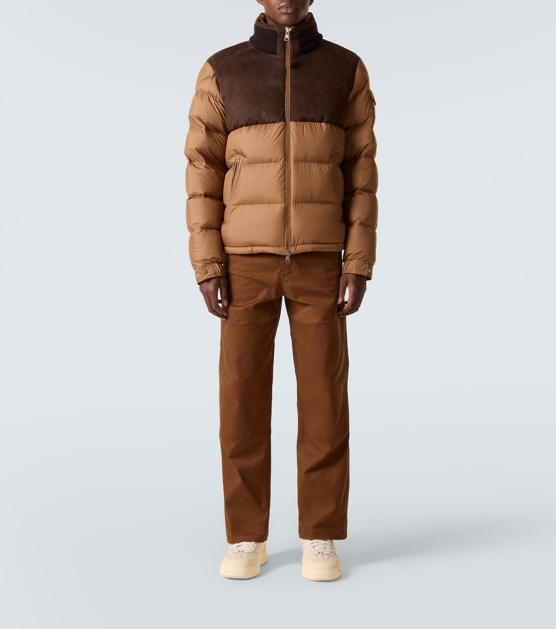 Veste doudoune Cheverny en daim | Moncler
