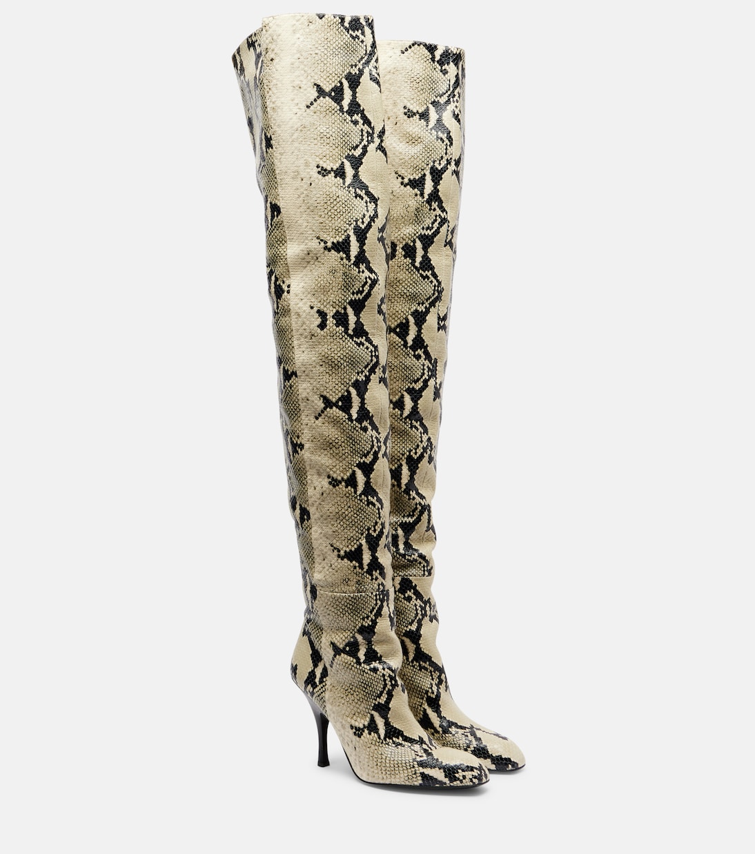Colt 100 over-the-knee leather boots | Khaite