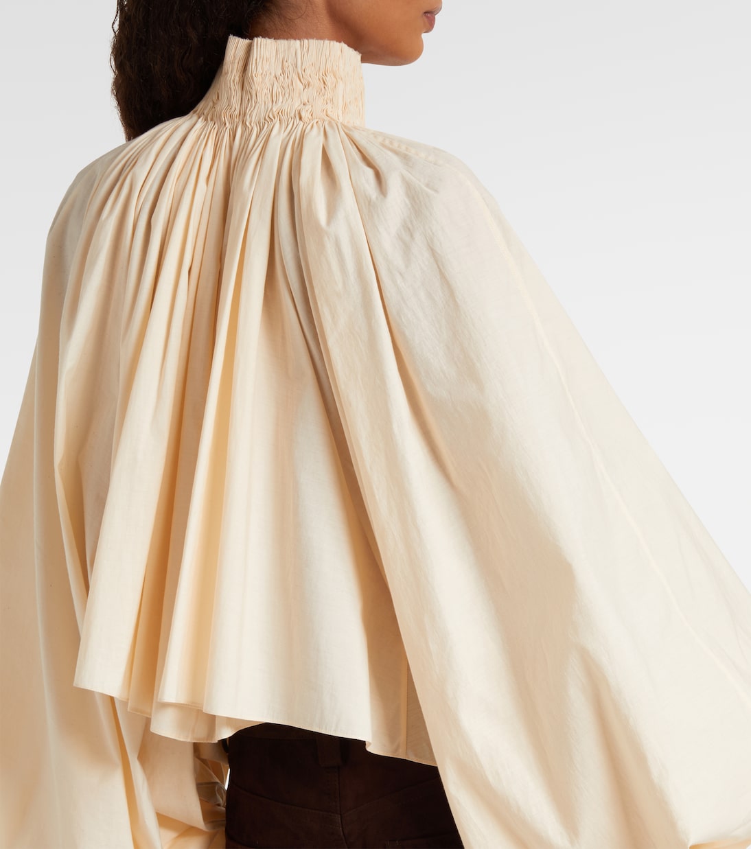 Durer cotton-blend blouse | Khaite