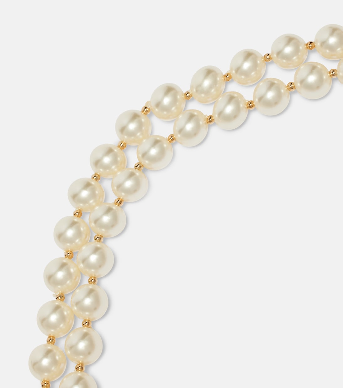 Halskette Half Horsebit aus Zierperlen | Gucci