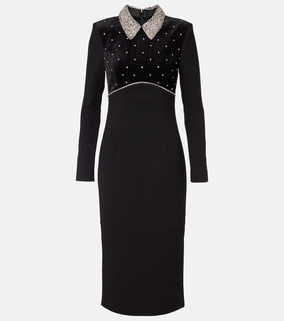 Vestido midi Alistar adornado  | Rebecca Vallance
