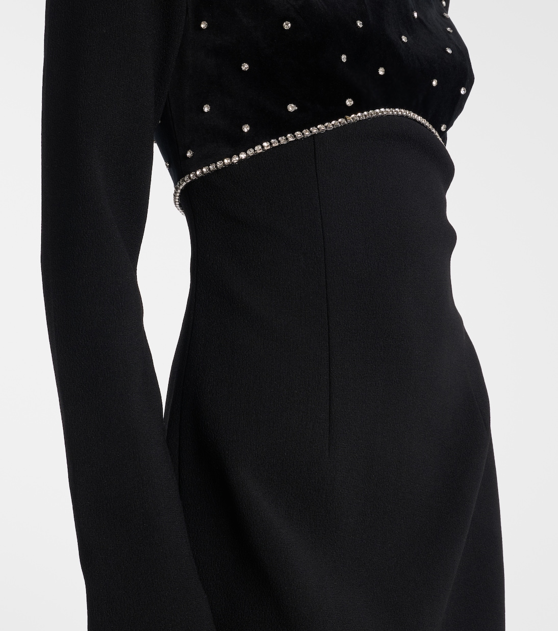 Vestido midi Alistar adornado  | Rebecca Vallance