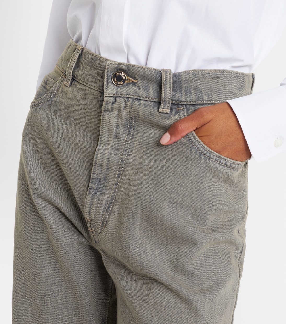 High-Rise Flared Jeans Colibrì | Max Mara