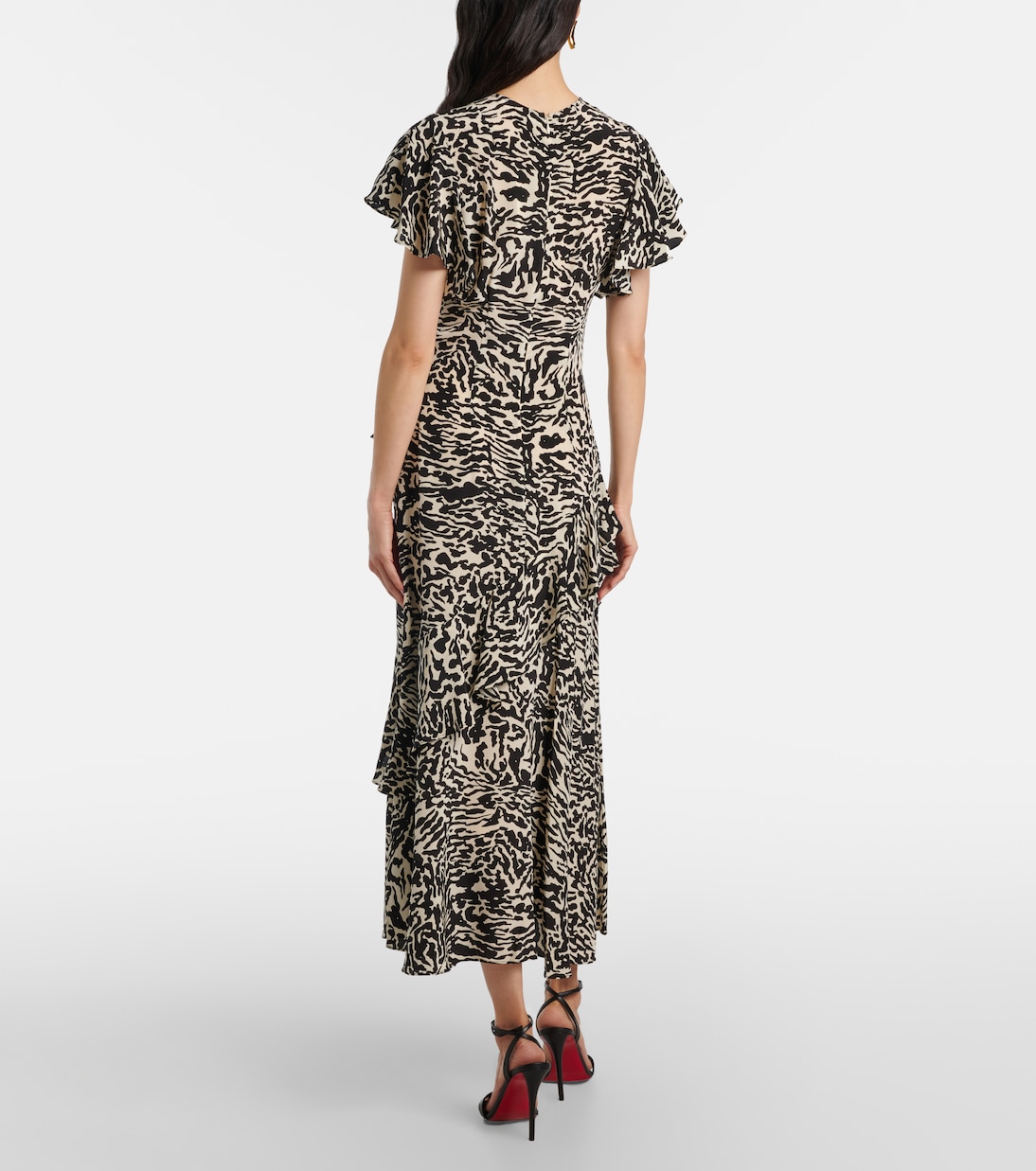 Midikleid Amaia aus Crêpe de Chine aus Seide | Ulla Johnson