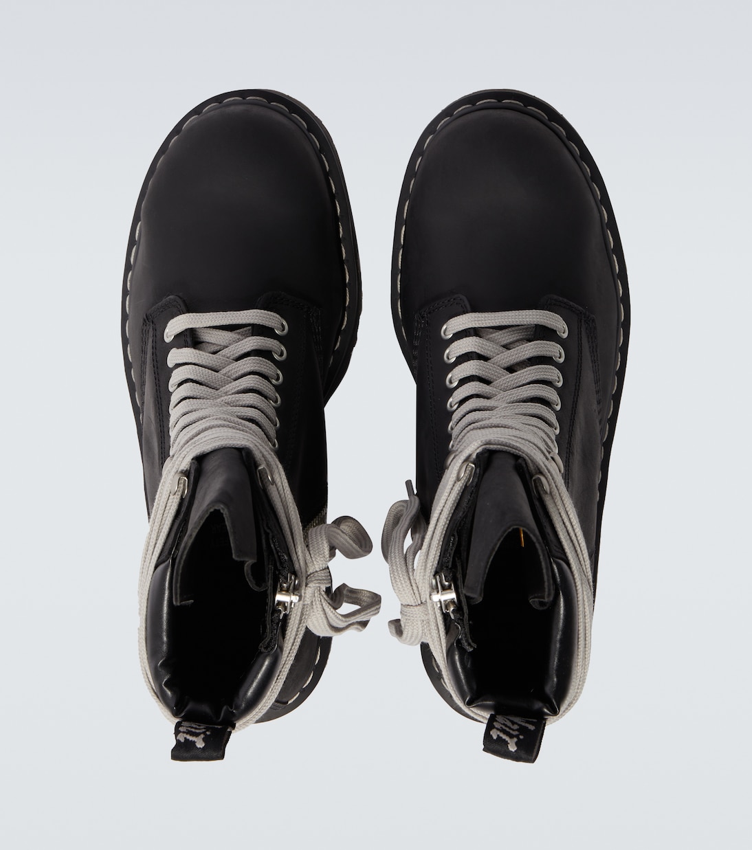 x Dr. Martens leather lace-up boots | Rick Owens